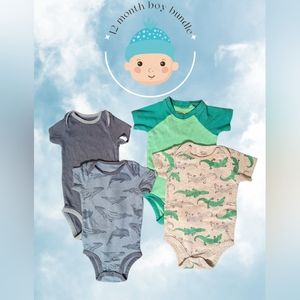 12 month old boy onesie bundle